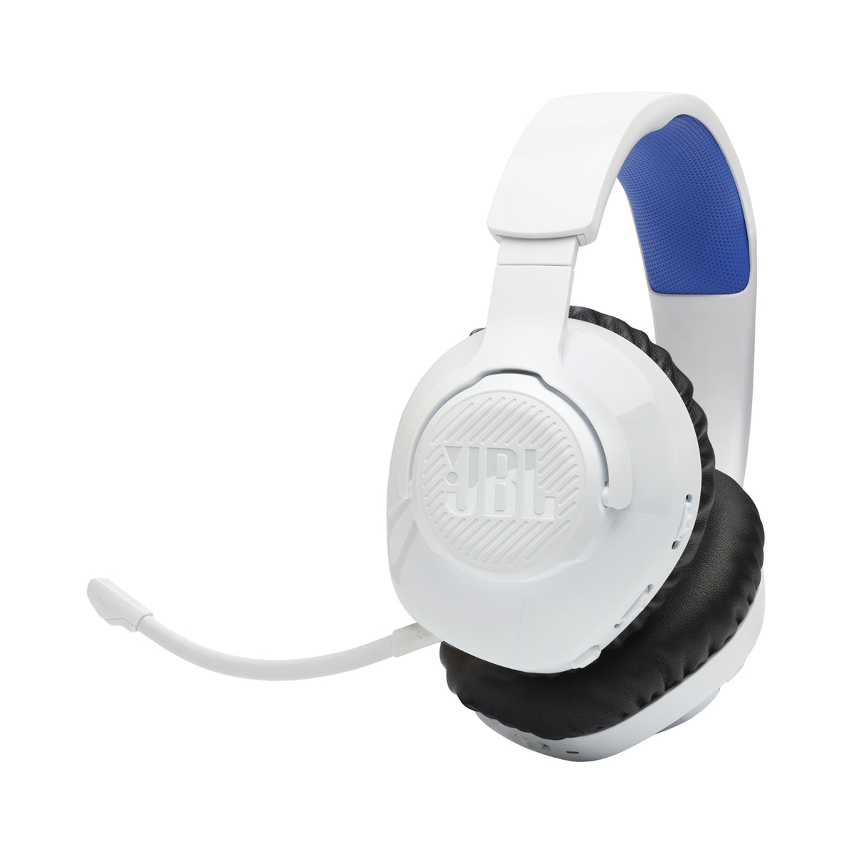 JBL Quantum 360P - Auricular - tamaño completo - Bluetooth/radiofrecuencia de 2,4 GHz - inalámbrico - blanco