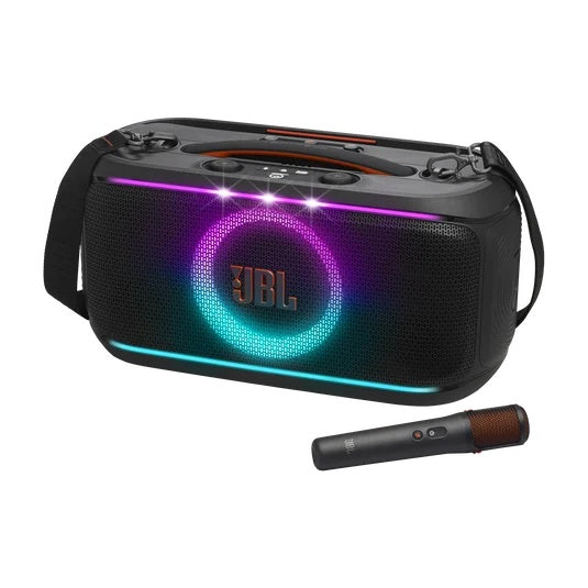 JBL Party Speaker Partybox On The Go 2 Plus AI Black Instant karaoke