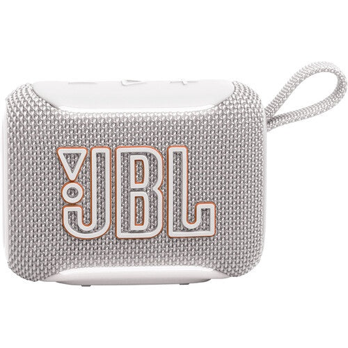 JBL Go 5 BT - Speaker - Whiter - Bluetooth - Gran sonido en la palma de tu mano - Iluminación ambiental que mejora el estado de ánimo - Hasta 10 horas con Playtime Boost - A prueba de todo (polvo, agua y caídas) - Emparejamiento estéreo instantáneo AirTouch - Conéctate y disfruta con Auracast - Sonido puro con reproducción sin pérdidas - Hecho de plástico reciclado, sin PVC, además del embalaje de papel con certificación FSC