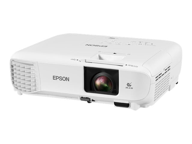 Epson PowerLite 119W - Proyector 3LCD - portátil - 4000 lúmenes (blanco) - 4000 lúmenes (color) - WXGA (1280 x 800)