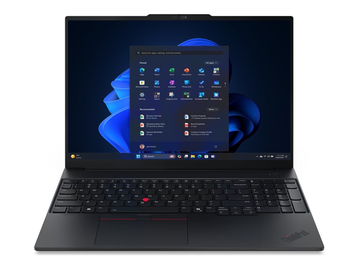 Lenovo ThinkPad E16 Notebook Ryzen 5 220 16GB 512GB