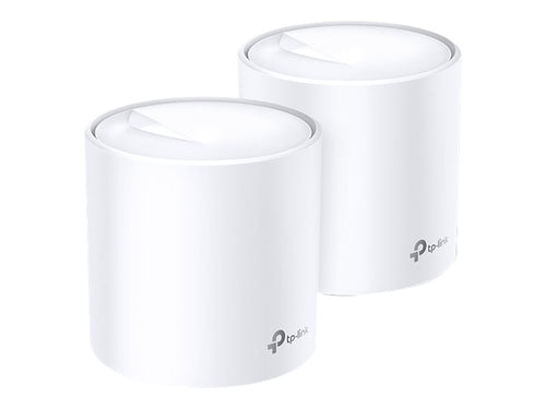 Sistema WiFi Mesh TP-Link X20 Wi-Fi (2 enrutadores) hasta 370 m² malla 1GbE