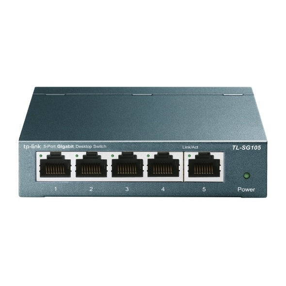 TP-Link TL-SG105 5-Port Metal Gigabit Switch Conmutador sin gestionar