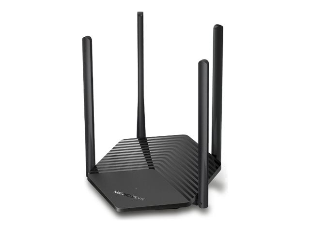 Mercusys MR60X V2 - Enrutador inalámbrico conmutador de 2 puertos - 1GbE - Wi-Fi 6 - Doble banda
