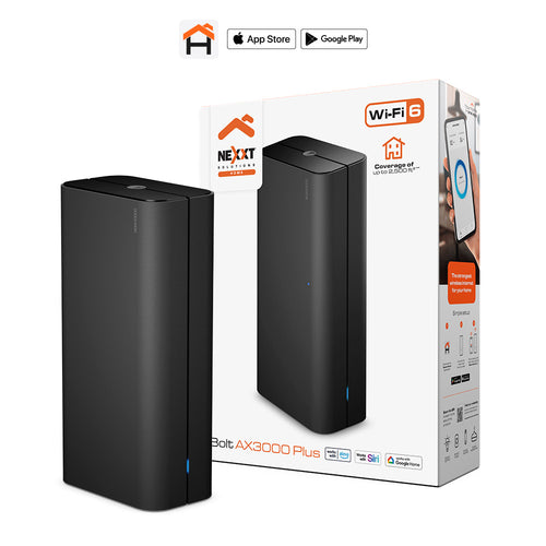 Nexxt Solutions Home Router Wireless Mesh 802.11a/b/g/n/ac/ax Desktop NCM-X3000