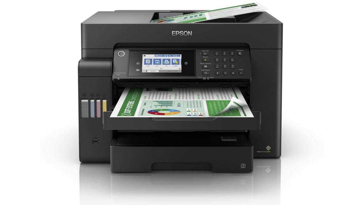 Epson - Wide format - Wi-Fi / Ethernet 10 Base-T/100 Base-TX/1000 Base-T / USB - Duplexador automático