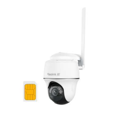 Cámara Reolink 4G LTE Go PT Ultra (blanco)+tarjeta SIM