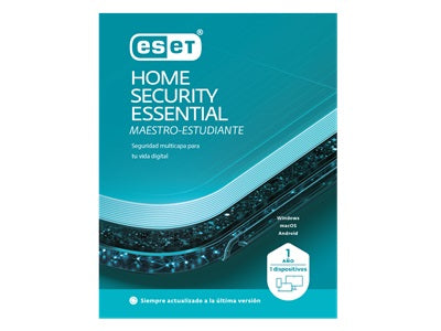 Eset Home Security Essential - Maestro-Estudiante - 1 año - 1 dispositivo