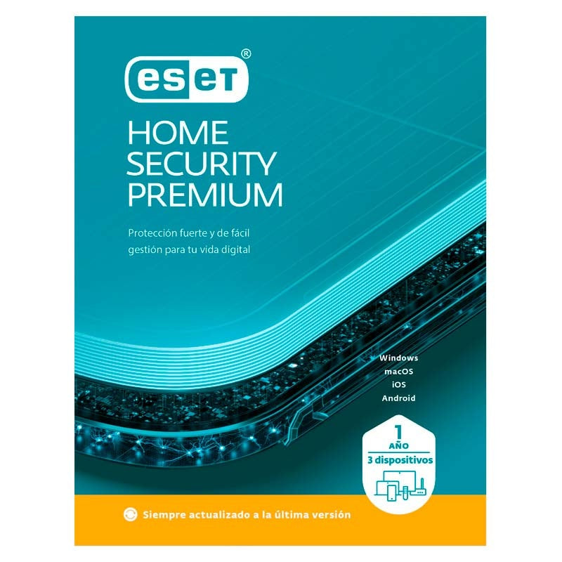 Eset Home Security Premium - 1 year - 3 devices - To print