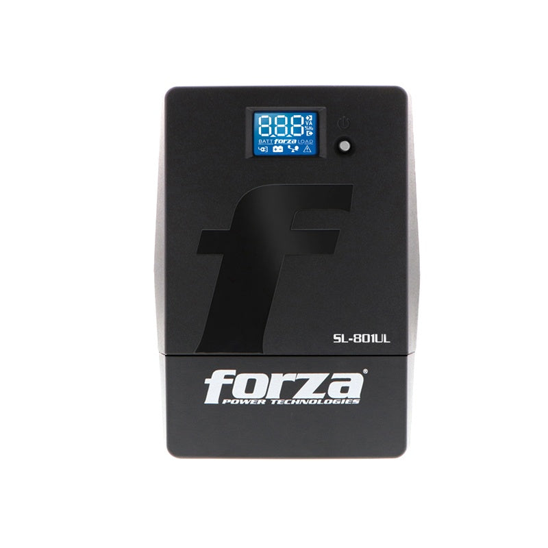 Forza UPS - Line - interactive SL-801UL- Smart UPS 800VA/480W 120V 6 Out & RJ45