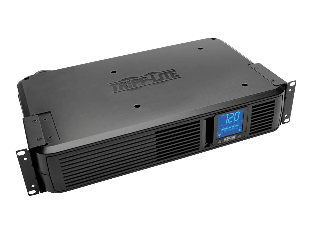 Eaton Tripp Lite Series UPS Smart LCD 1500VA 900W 120V Line-Interactive UPS - 8 Outlets, USB, DB9, 2U Rack/Tower Battery Backup - UPS