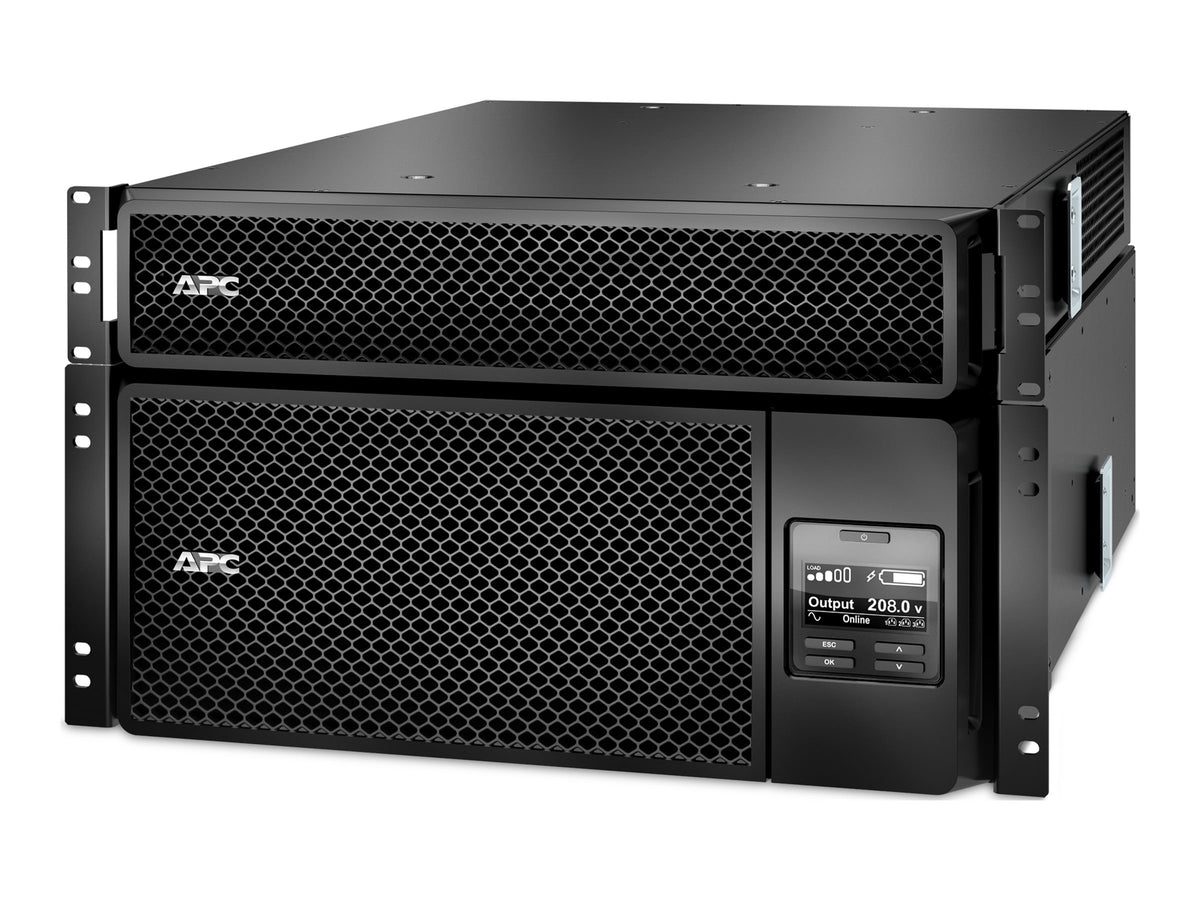 APC Smart-UPS SRT 6000VA RM - UPS (montaje en bastidor) - CA 208 V - 6000 vatios - 6000 VA - Ethernet 10/100, USB