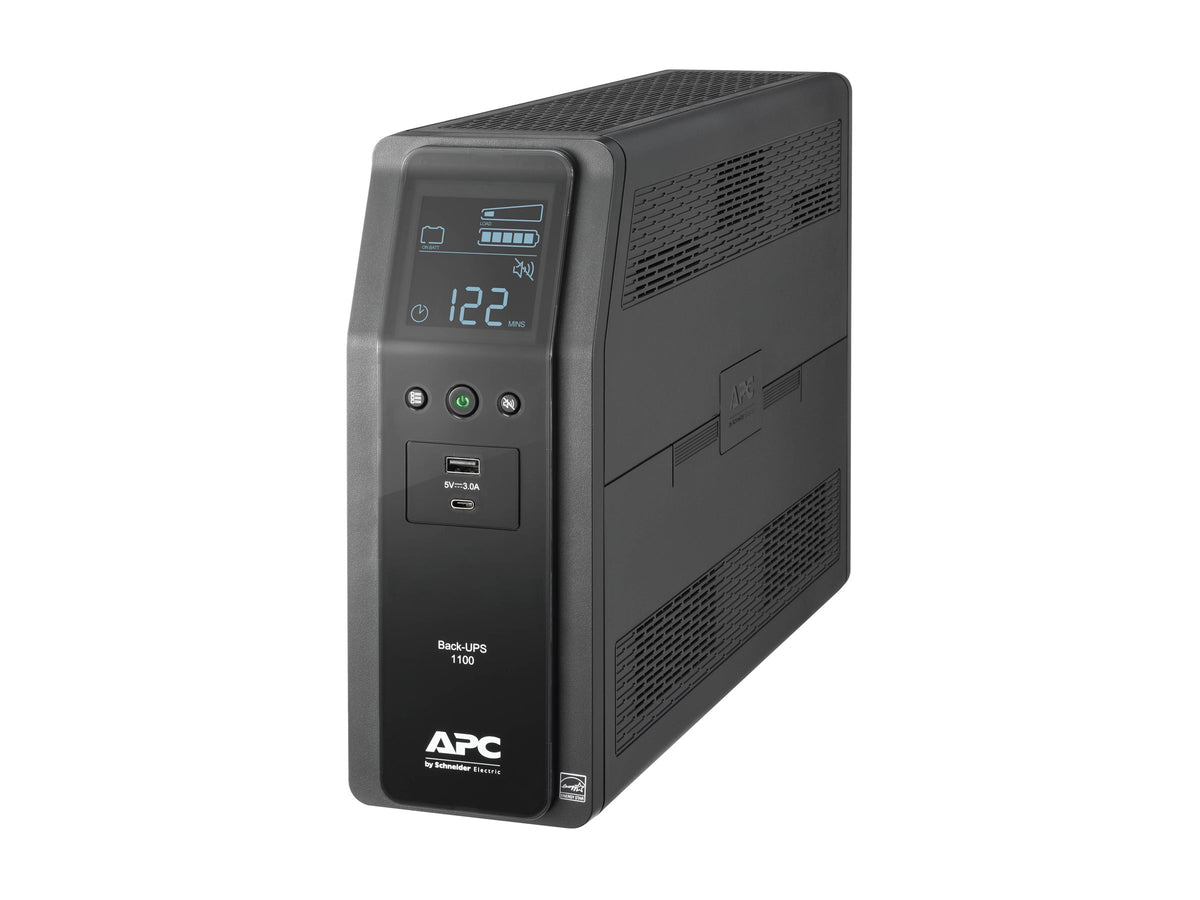 APC Back-UPS Pro BR1100M2-LM - UPS - CA 120 V
                        
                            
                                 - 600 vatios - 1100 VA - USB - conectores de salida: 10