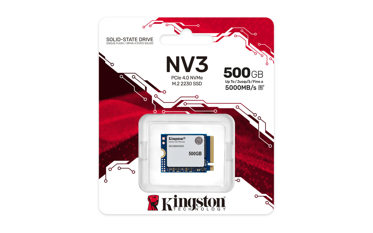 SSD Kingston NV3 500 GB M.2 2230 NVMe (SNV3SM3/500G)