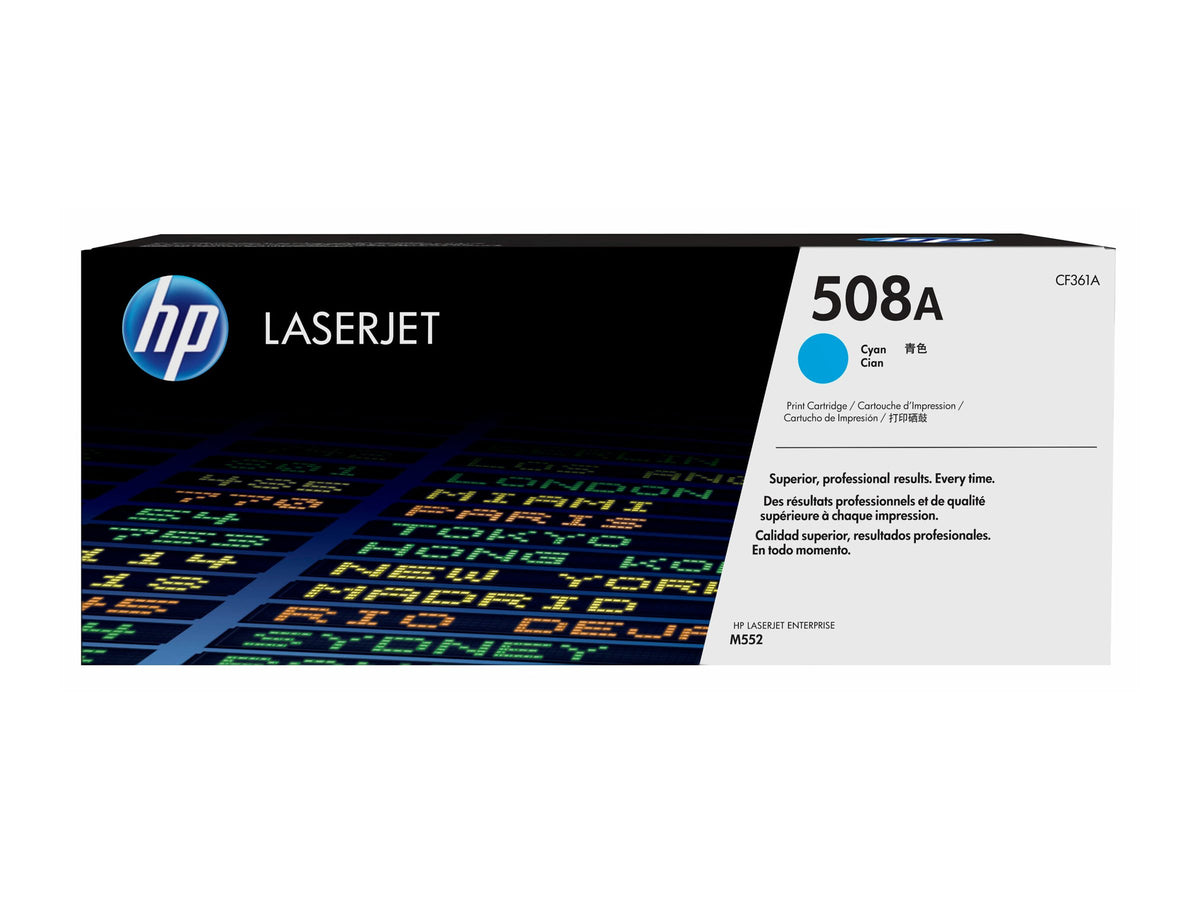 HP 508A CYAN LJ TONER CARTRIDGE