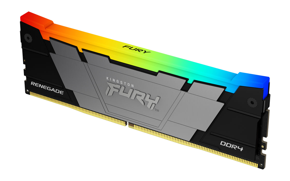 Memoria RAM Kingston Fury Renegade 8 GB DDR4 3600 MT/s DIMM para PC (KF436C16RB2A/8)