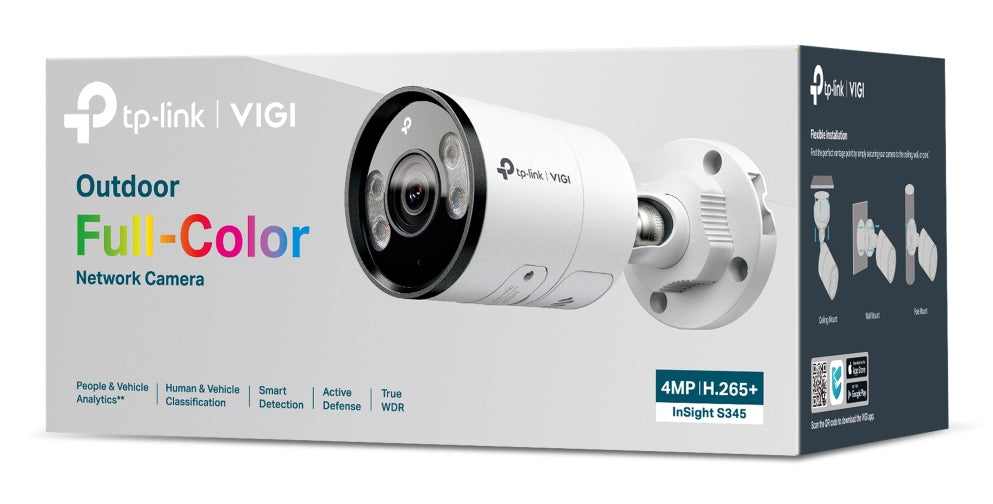 TP-Link Cámara de vigilancia para interior / para exterior VIGI InSight S345(2.8mm)
