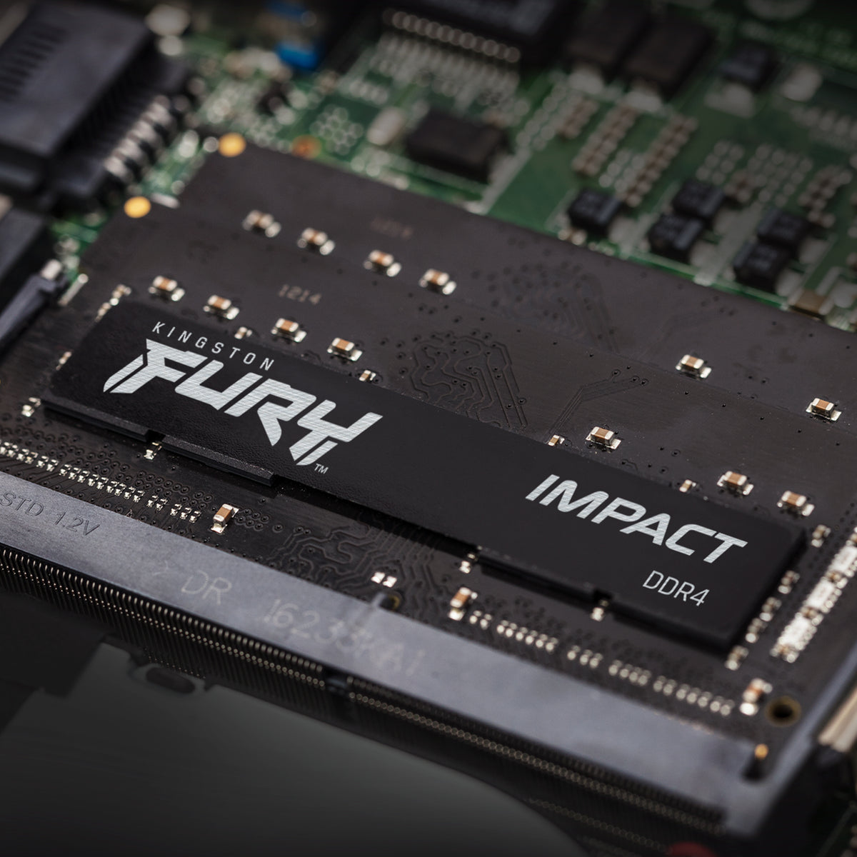 Memoria RAM Kingston Fury Impact 8 GB DDR4 3200 MT/s SO-DIMM para laptop (KF432S20IB/8)